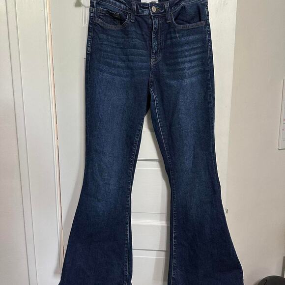 Vervet dark wash flare jeans - Picture 1 of 5